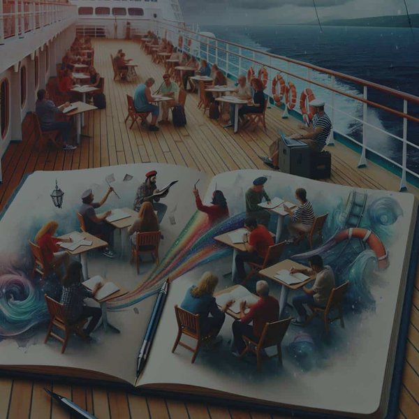 Peut-on participer à des ateliers d'écriture créative en croisière autour des îles britanniques?