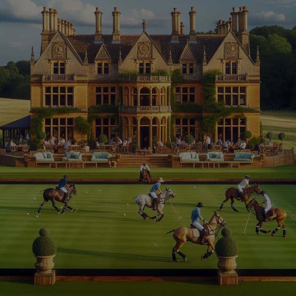 Quelle est l'expérience de résider dans un manoir anglais avec des cours de polo sur place?